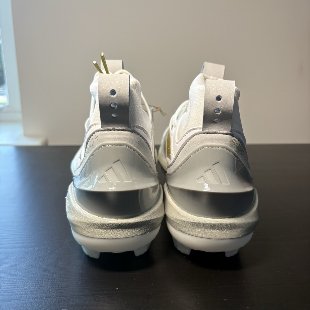 Adidas Adizero Impact+ 2.0 "White Gold" Baseball Cleats - Size 7 Men - Picture 3 of 5